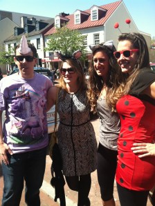 That man has a unicorn's thing on his head, in case you were wondering....