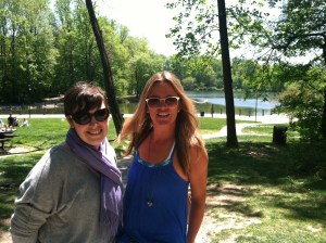 Bumping into people I know!