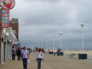 A breezy boardwalk