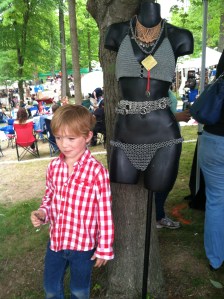 It's not just wine at the festival - and Harry's not impressed :)