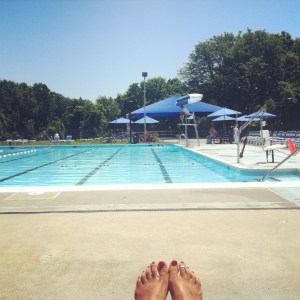 This is my idea of pool heaven.....