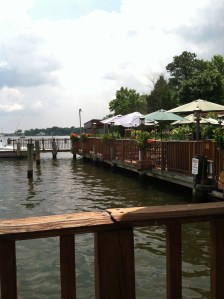 Mike's Crab place on the water (naturally)