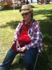 She is 73 and charming!