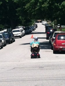 This guy stopped the traffic :)