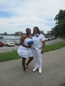 Hooking up for their wedding