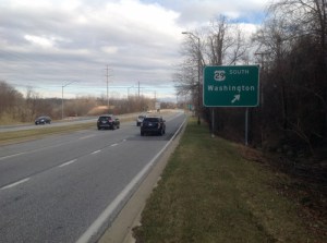 Drive on the right, drive on the right....