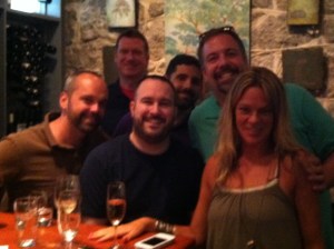 There are only two of us without beards...or am I the beard (!)