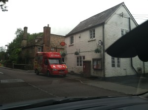 A post office and an ice-cream van!
