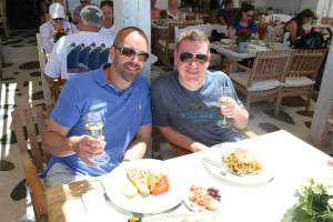Dale and Jeff in Greece