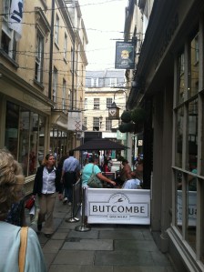 A typical Bath side street