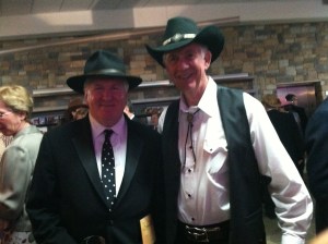 The Sparkles and Spurs event, and meeting Dennis J. Lane