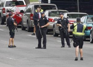Many expressed shock and sadness at the Capitol shooting yesterday