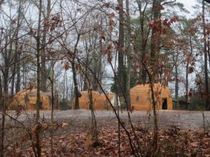 Native American Indian settlement
