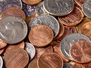 Dimes, nickels, quarters and other stuff