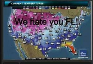 Yes, I confess I do wish I was in Florida.