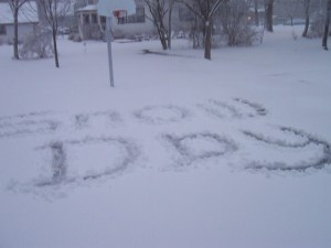 Yeah, bring on a snow day (even tho it buggers up my work plans)