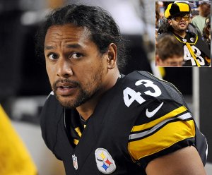 Troy Polamalu - I think I might be supporting him too ;) 