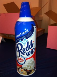 No American pie event could be without Reddiwip!