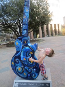 Harry got weird in Austin. :) 