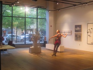 The Game of Thrones dancing arty lady