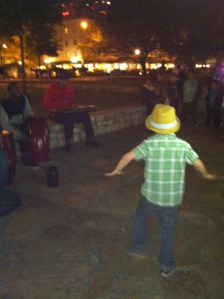 The boy's got some moves!