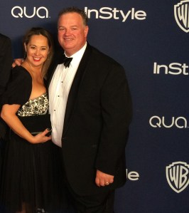Yes, the Golden Globes red carpet. Oh, Gwen, take ME next time!!!!