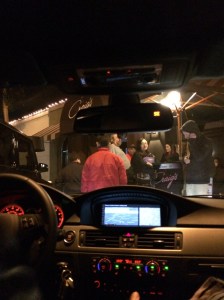 Paps waiting outside my favourite celeb-filled restaurant (I keep the venue a secret because it's managed to stay off the places to go to celeb-spot list and we intend to keep it that way!)