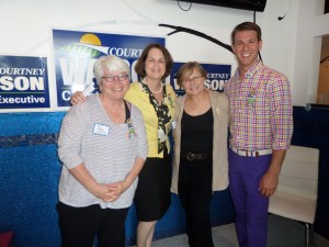 Courtney Watson and her team :)