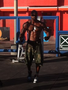 He so wanted me to take his picture. Well, here you are buddy!