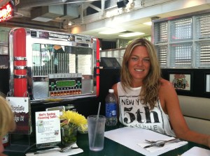 Mel's diner, which is pretty famous, we found out afterwards!