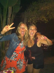 Me and Gwen keeping it real in Beverly Hills :)