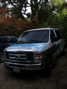 This is the camper van that made its way to Johnny's house ;)