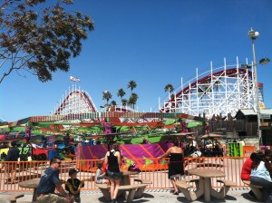 All the fun of the Santa Cruz pier