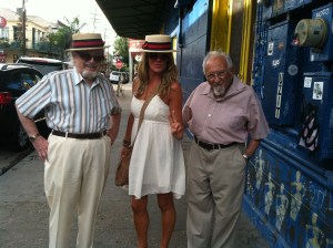 Steve and Ron on a Sunday afternoon outing to listen to music. Everyone should do this on a Sunday :)