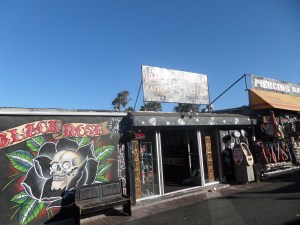 The seedy bit of Venice Beach