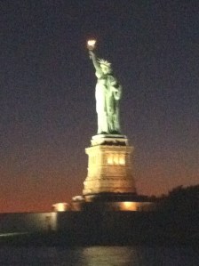 Liberty with her ice cream