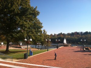 The lakefront in Columbia 
