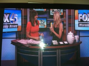 Fox 45 early morning news! It's a bit like GMTV for Baltimore!