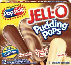 Ah, the pudding pop!