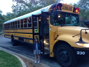 The ubiquitous school bus!