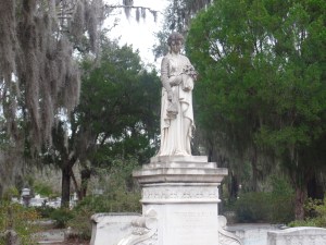 The cemetery where Midnight in the Garden of Good and Evil was filmed