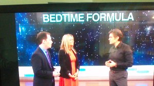 We talk about my bedtime routine - ahem....