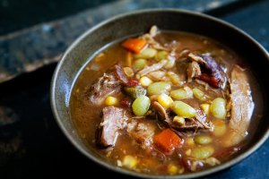 I like the look of this, though I hear it is often made with squirrel or possum meat..... ugh.