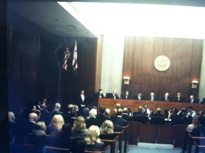 Me on House of Cards - woop!