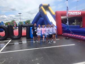 In America they call this 'the finish line' ;)